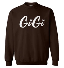Gigi - Grandma Grandmother Granny Family Grandchild Unisex Sweatshirt