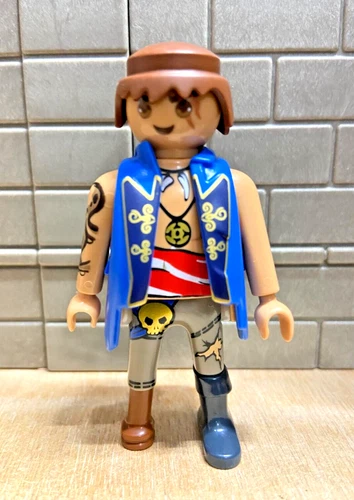 Playmobil pirate character privateer buccaneer 48 - for CUSTOM RARE VINTAGE