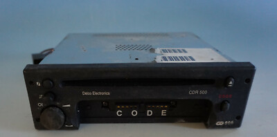 Vintage Autoradio CD Delco CDR 500 2F4 CDR500D (W020-325)