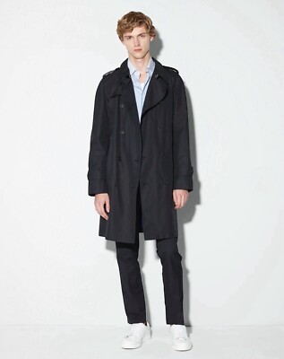 Dunhill Navy Trenchcoat Größe L