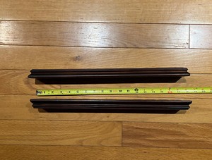 Wooden Pool Stick Shelves Wall Mounts To Hold Pool Sticks Cherry Wood