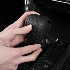 Car Non-slip Universal Auto Car Hand Gear Shift Knob Cover Pu Leather Protector