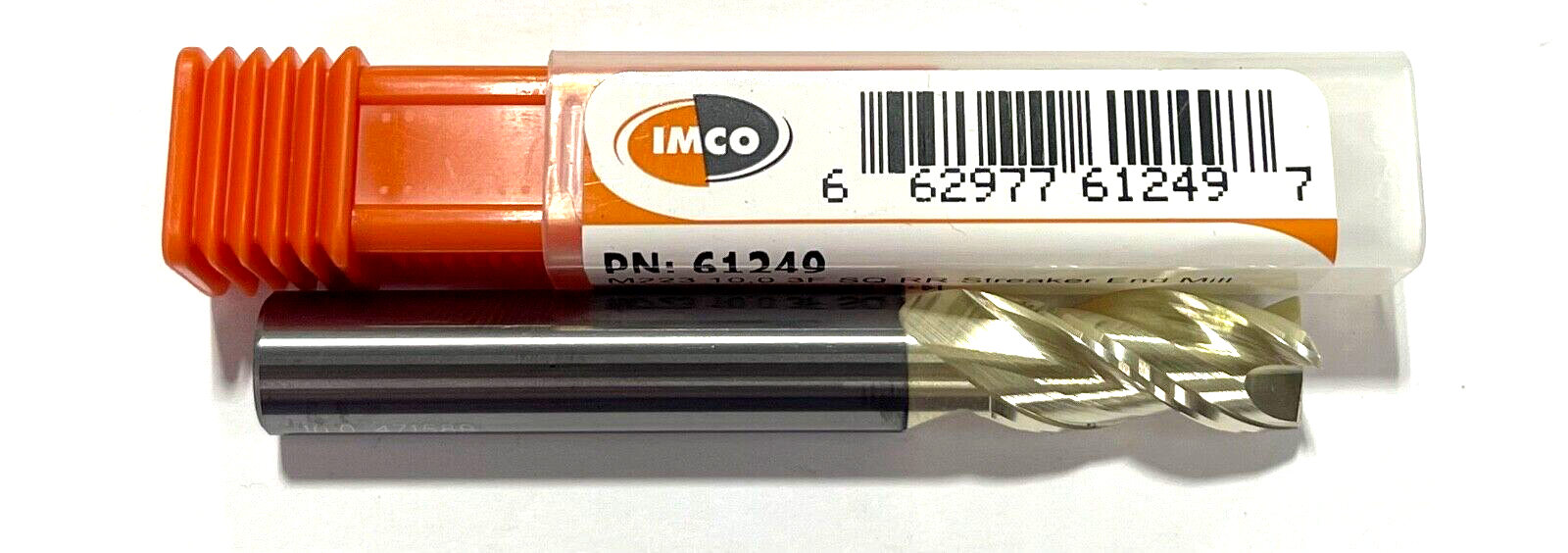 IMCO 10mm Carbide End Mill ZrN Coating 3 Flute Streaker Mill USA Made eBay