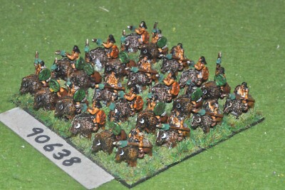 10mm fantasy / - bison riders hordes of the things 24 figs - cav (90638)