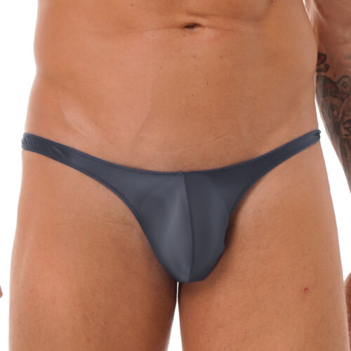DE!Herren Unterwäsche String Tanga T-Back Glänzend Männer G-String Unterhose - Bild 72 von 122
