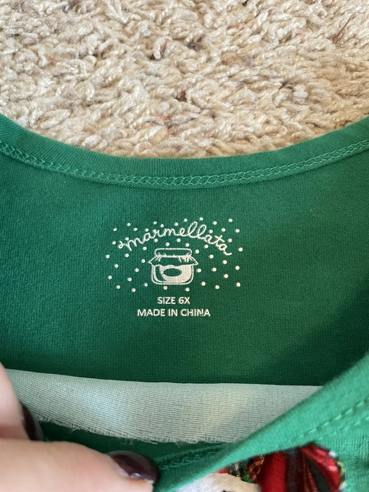 conjunto pantalón navidad niña talla 6x Foto 3 de 4