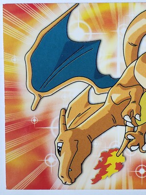 Charizard # 06 NM - Black Label - 1999 Topps TV Series 1 Pokemon