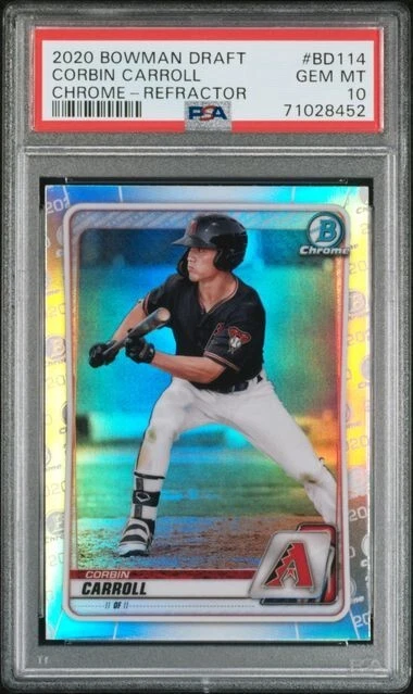 2020 Corbin Carroll [Refractor] #BD-114