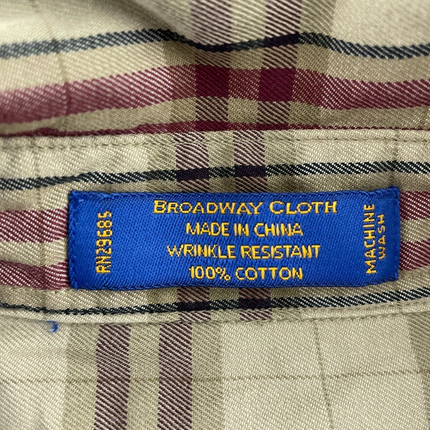 Pendleton wrinkle resistant Shirt Long Sleeve But… - image 2