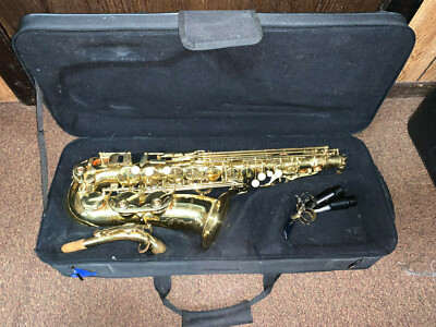 Unbranded Alto Saxophone Used w/ Case Local Pickup Only