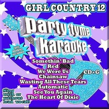 Party Tyme Karaoke: Girl Country 12 / Various - Audio CD - VERY GOOD