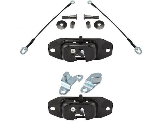 TRQ Tailgate Hinge Latch Cable Kit fits Hummer H3T 2009 53FVZT