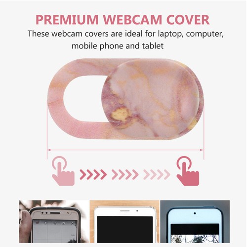 3 Pcs Couverture De Confidentialité L'appareil Photo Curseur Webcam - Photo 5/12