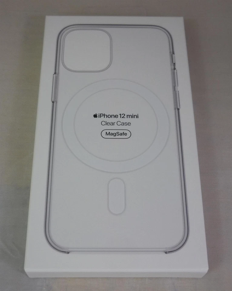 Originale/Ufficiale Apple IPHONE 12 Mini Trasparente/Trasparente Custodia Con - Immagine 2 di 4