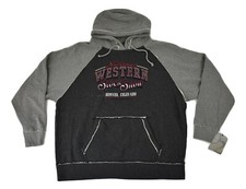 J. America Mens National Western Stock Show Denver Co Hoodie NWT S-2XL