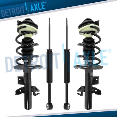 Front Spring Struts Rear Shock Absorbers Kit for 2015 - 2017 Chrysler 200 3.6L