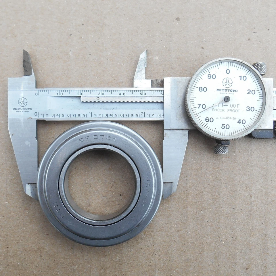 Nuevo cojinete desechable embrague World Parts W41-107 1976-1983 HONDA Hecho en INGLATERRA Foto 3 de 4