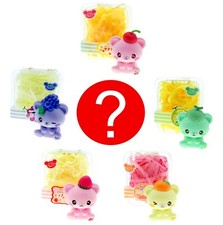 Surprise Japanese Cute Fruit Bear Animal Figure 1 Mystery Capsule Toy For Girls