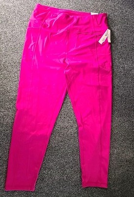 NWT Victoria's Secret Sport High Rise Tight Legging Hot Pink Size 16