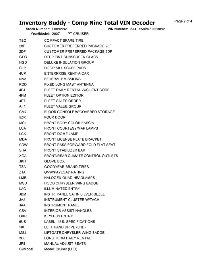 Used Alternator fits: 2007 Chrysler Pt cruiser w/o turbo Grade A - Image 4 of 4