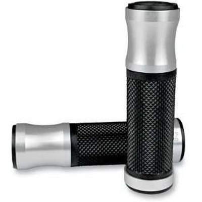 Driven Racing D3 Grips - Silver/Black - D3SL2