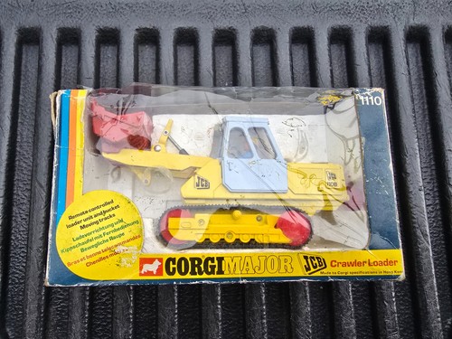 Corgi Major 1110 JCB Crawler Loader - Vintage Unused in Box - 第 1/13 張圖片