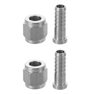 2Set Home Brewing Alloy Keg Conversion Coupler with Quick Disconnect Adapter