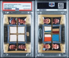 CARMELO BILLUPS SMITH Nuggets 2009 UD Exquisite Eights Game-Worn Patches 2/3 PSA