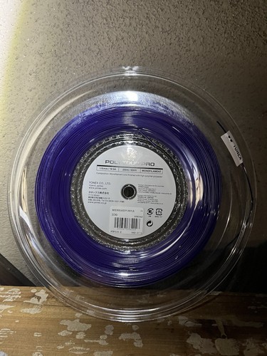 PURPLE Yonex Poly Tour Pro 18 Reel 1.15mm PTP 115 Tennis String Full 200m 656ft - Picture 3 of 12