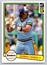 1982 Donruss - Gorman Thomas #132