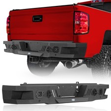Off-road Rear Bumper For 2011-2019 Chevrolet Silverado Gmc Sierra 2500hd 3500hd