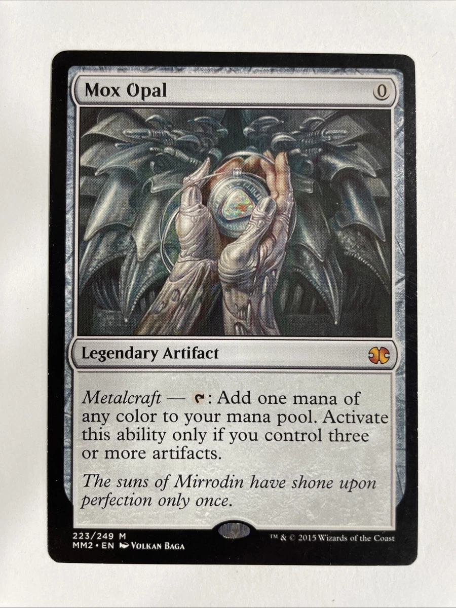 Mox Opal Magic: The Gathering Individual Trading Card Games for