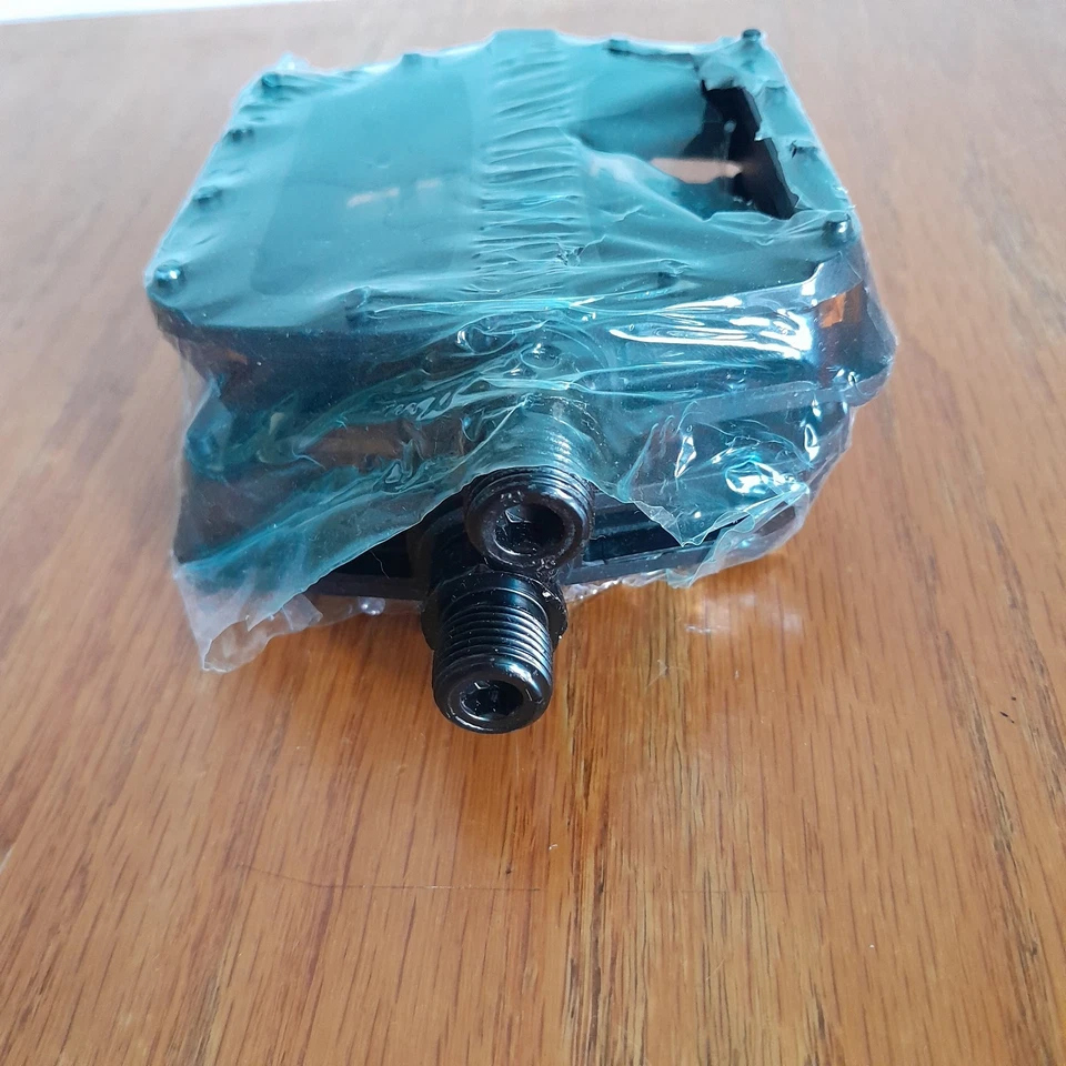 Juego completo de pedales de plataforma de plástico bicicleta de montaña BMX Fat Cruiser Foto 4 de 4