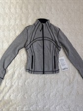 Lululemon Women's Define Cropped Jacket Herringbone HHBD Nwt 138 Size 4
