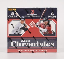2023 PANINI CHRONICLES BASEBALL HOBBY BOX