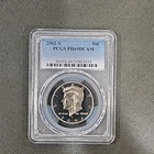 2002-S 50C Silver Proof Kennedy Half Dollar PCGS PR 69 DCAM collectible coin