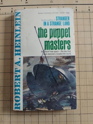 The Puppet Masters: By Robert A. Heinlein 1951 - 8th Printing Signet | eBay