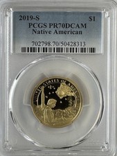 2019年 PCGS PR70 DCAM 1oz銀メダル 中華民国 十二年 2019-S $1 American Innovation GA Trustees' Garden First Strike