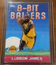 2025-26 Topps - 8-Bit Ballers LeBron James #8B-19