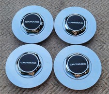 Tapas centrales Chevy Camaro (4) cromadas para tapa 1991-1996 #374-1/2 reemplaza 10119598