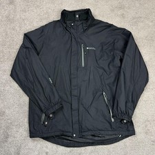Mountain Warehouse Extreme Black Mens Waterproof Raincoat ISODRY 10,000 - Size M