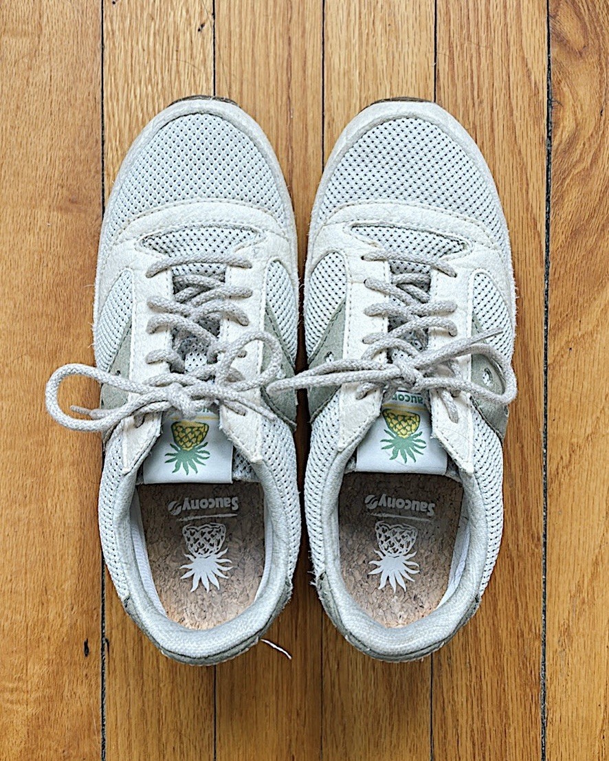 Saucony Jazz 81 RFG Earth Pack Natural Lace Up Cork Insole White Green S70639-3 thumbnail 2