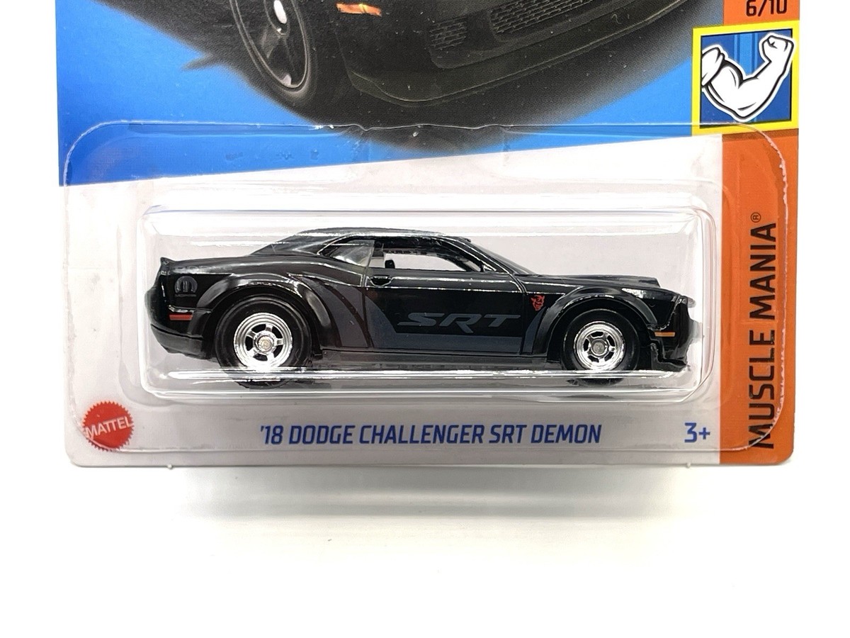 Hot Wheels '18 Dodge Challenger SRT Demon black SUPER CUSTOM
