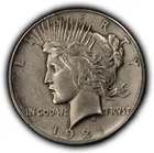 1921 $1 Silver Peace Dollar - High Relief Key Date - AU - SKU-B5513