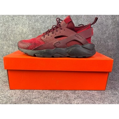 Nike Air Huarache Run Ultra Mens Size 10 Red Sneakers 819685-604