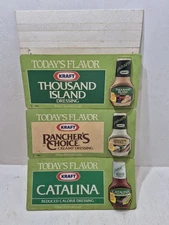 RARE Vintage McDonalds Kraft Dressing Store Display Ranch/Puffy Cardboard 3D