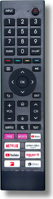 Ersatz Fernbedienung für Hisense TV 43E7HQ | 50A63H | 50A67H