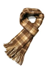 Large Size Unisex Imitation Cashmere Winter Scarves for Men and Women (Plaid-...