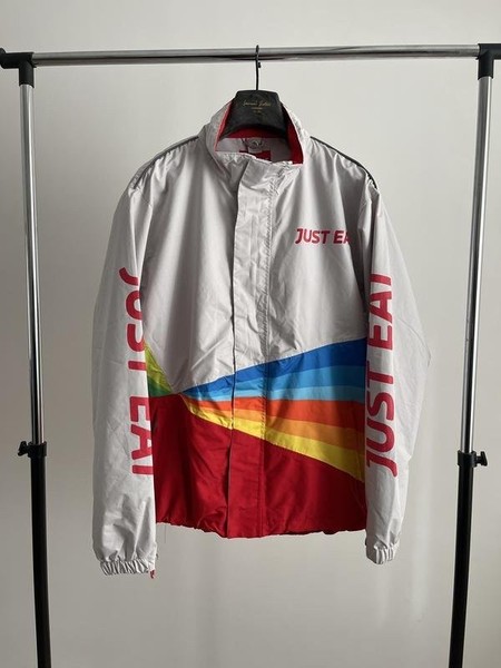 Men Just Eat Jacket White 40 /L / 48