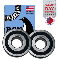 PGN 2 Pack 1638-2RS Bearing - Lubricated Chrome Steel Sealed Ball Bearing